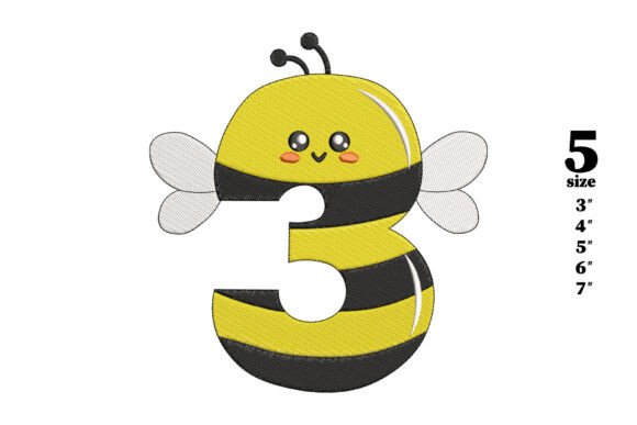 Bee in the Shape of the Number 3: Seller Review