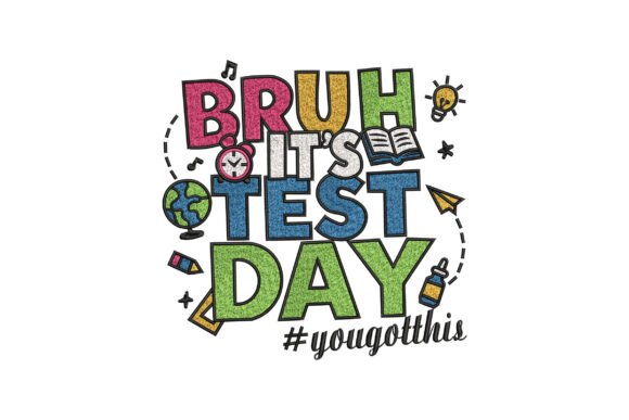 Bruh It’s Test Day: Sweatshirt Embroidery Review