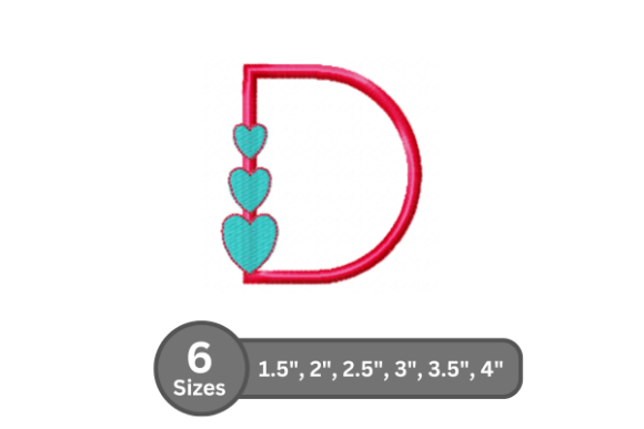 Candy Heart Alphabet -D: A Sweatshirt Design Review