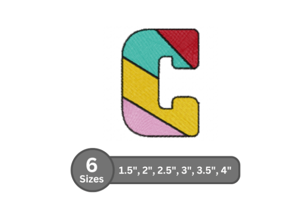 Candy Stripe Alphabet -C: A Craft Fair Review