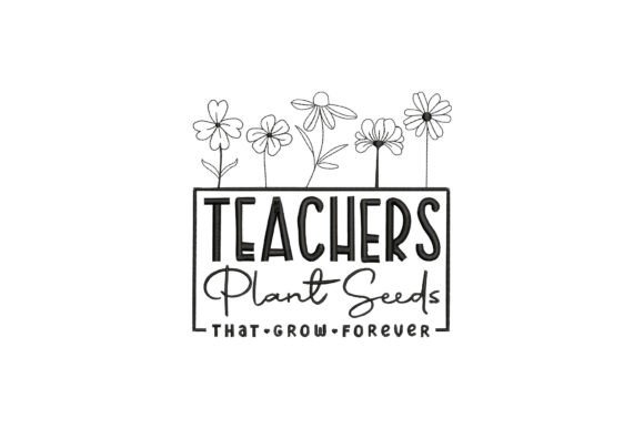 Flower Teachers: Whimsical Embroidery for Gifts