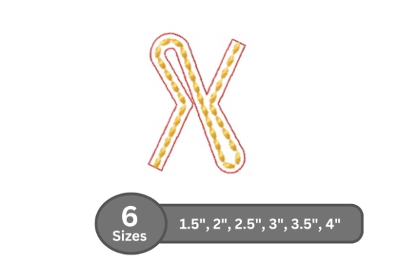 Rope Twist Alphabet -X: A Seasonal Embroidery Review