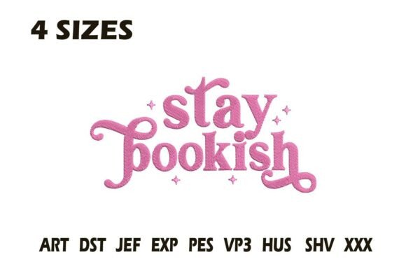 Stay Bookish Embroidery Design: A Holiday Review