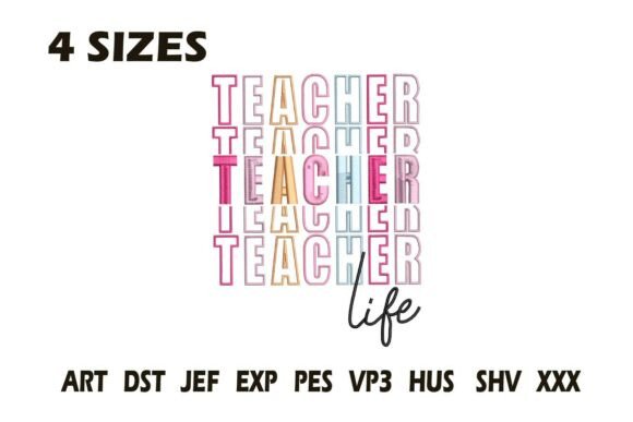 Teacher Life Retro Embroidery Design: A Maker’s Review