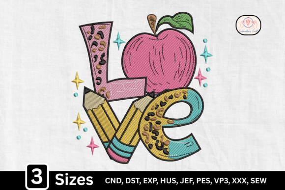 Teacher LOVE Embroidery Design: A Maker’s Review