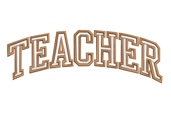 Teacher Varsity Block: A Designer’s Stitch Test